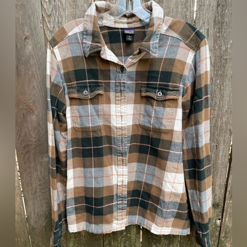 Patagonia Fjord Flannel Button Shirt